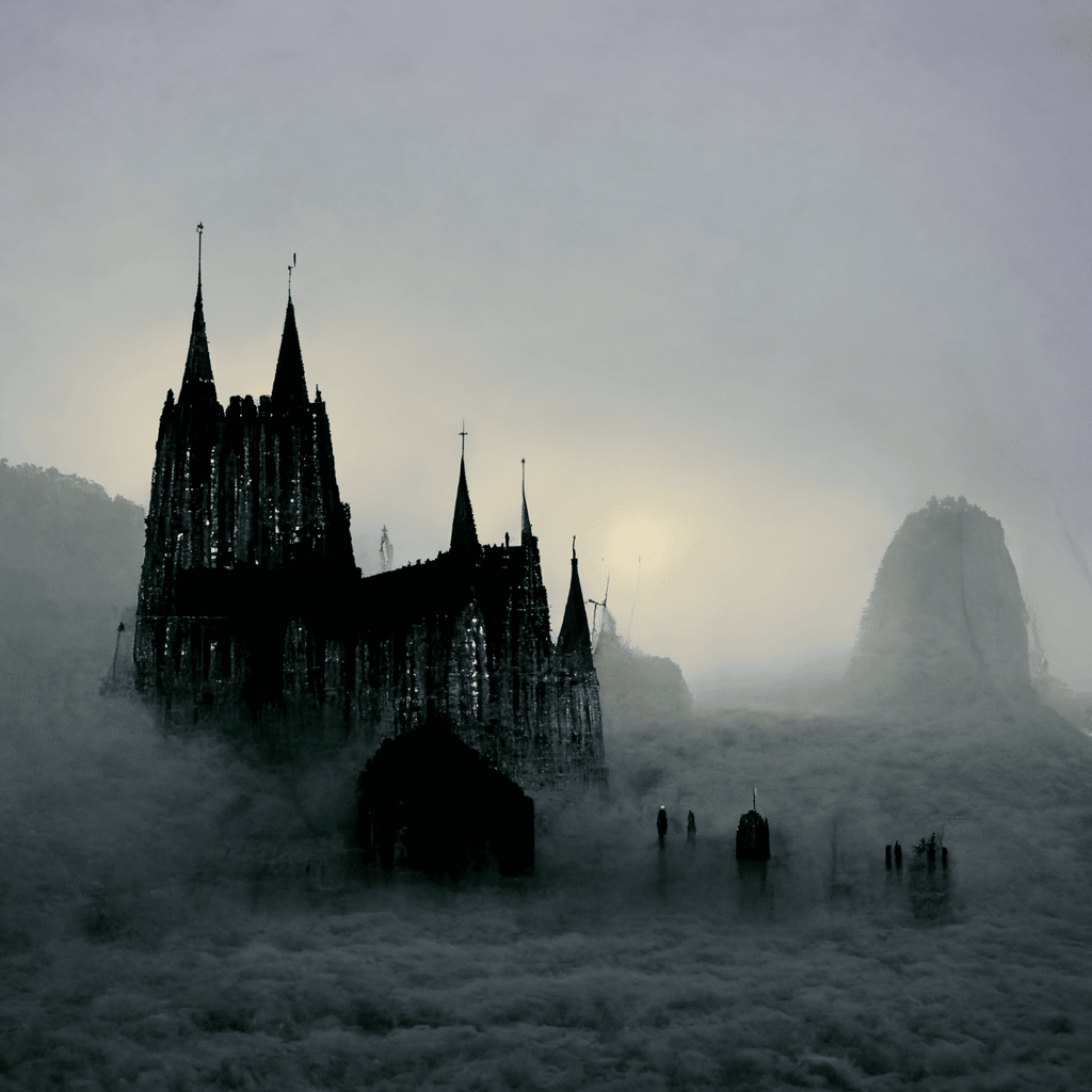 e9496843-9116-4050-b13a-86a42aee7a0c_reramil_fog_mountain_dawn_ruined_gothic_cathedral_Lovecraft-b72d1444